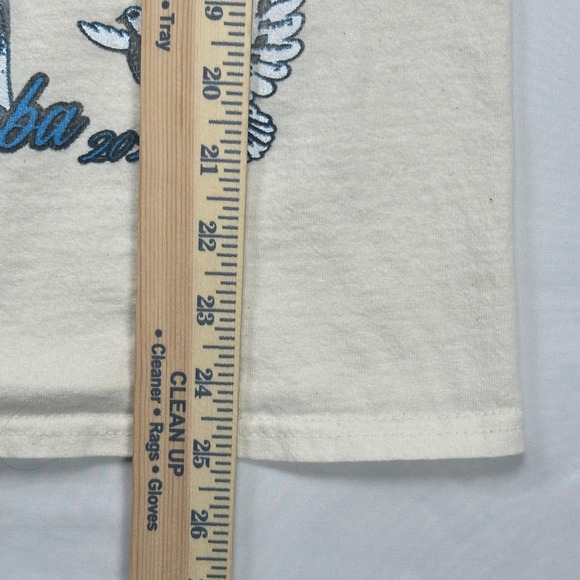 Headgear Classics Kobe Bryant Angel of LA Black Mamba T-Shirt Mens Medium Cream - Picture 5 of 6